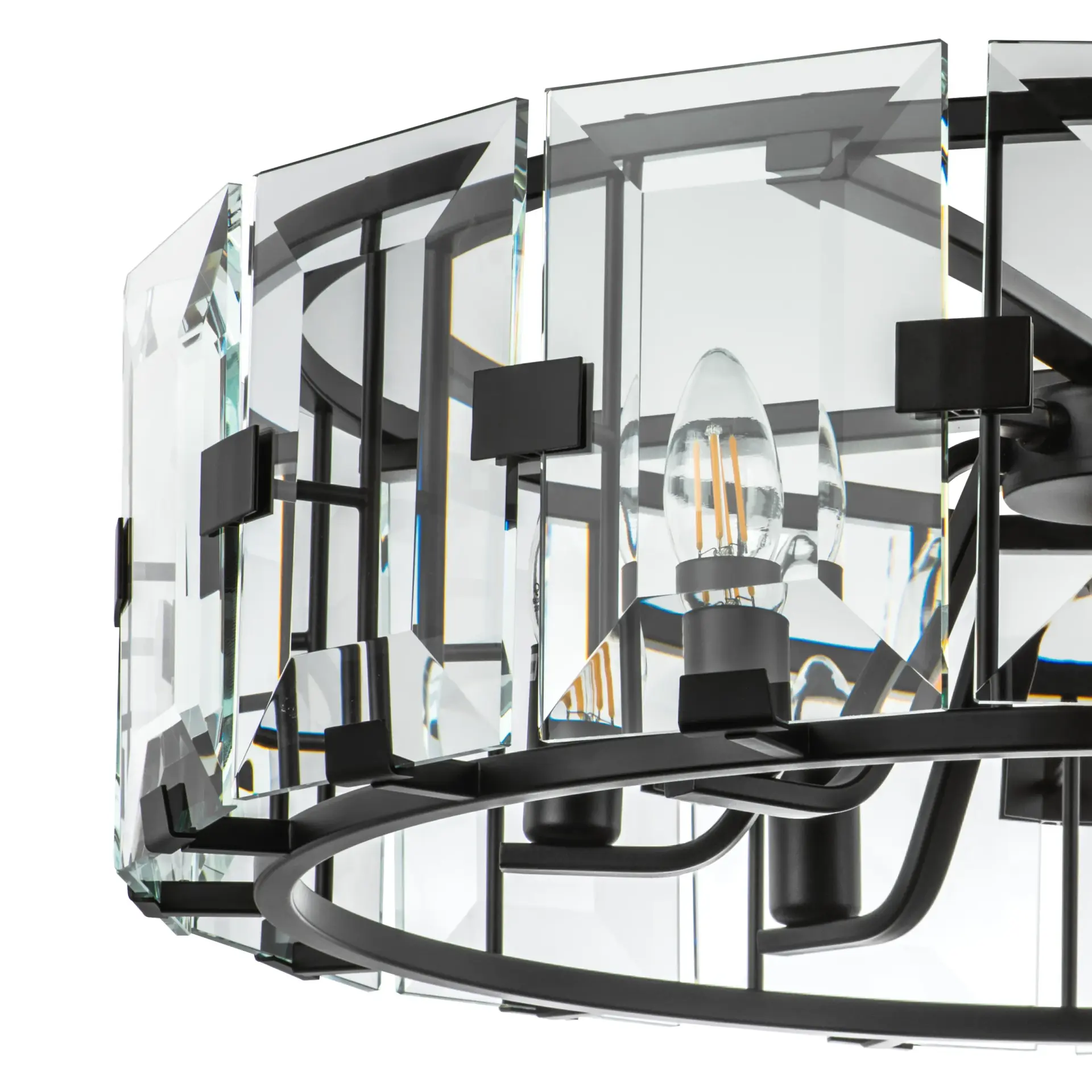Люстра Lightstar 713287 NOVARA — черный, ракурс 4