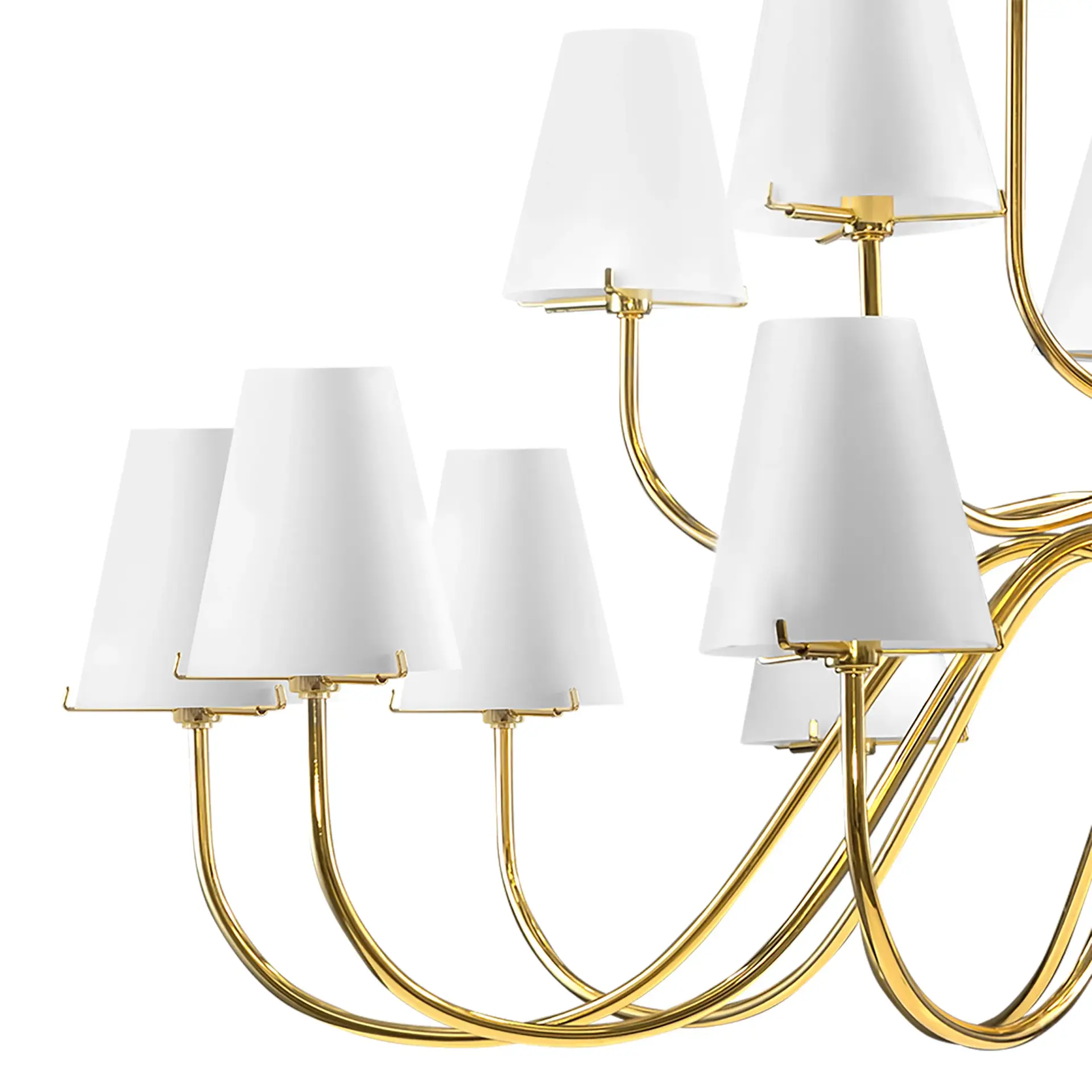 Люстра Lightstar 758212 DIAFANO — золотой, ракурс 3