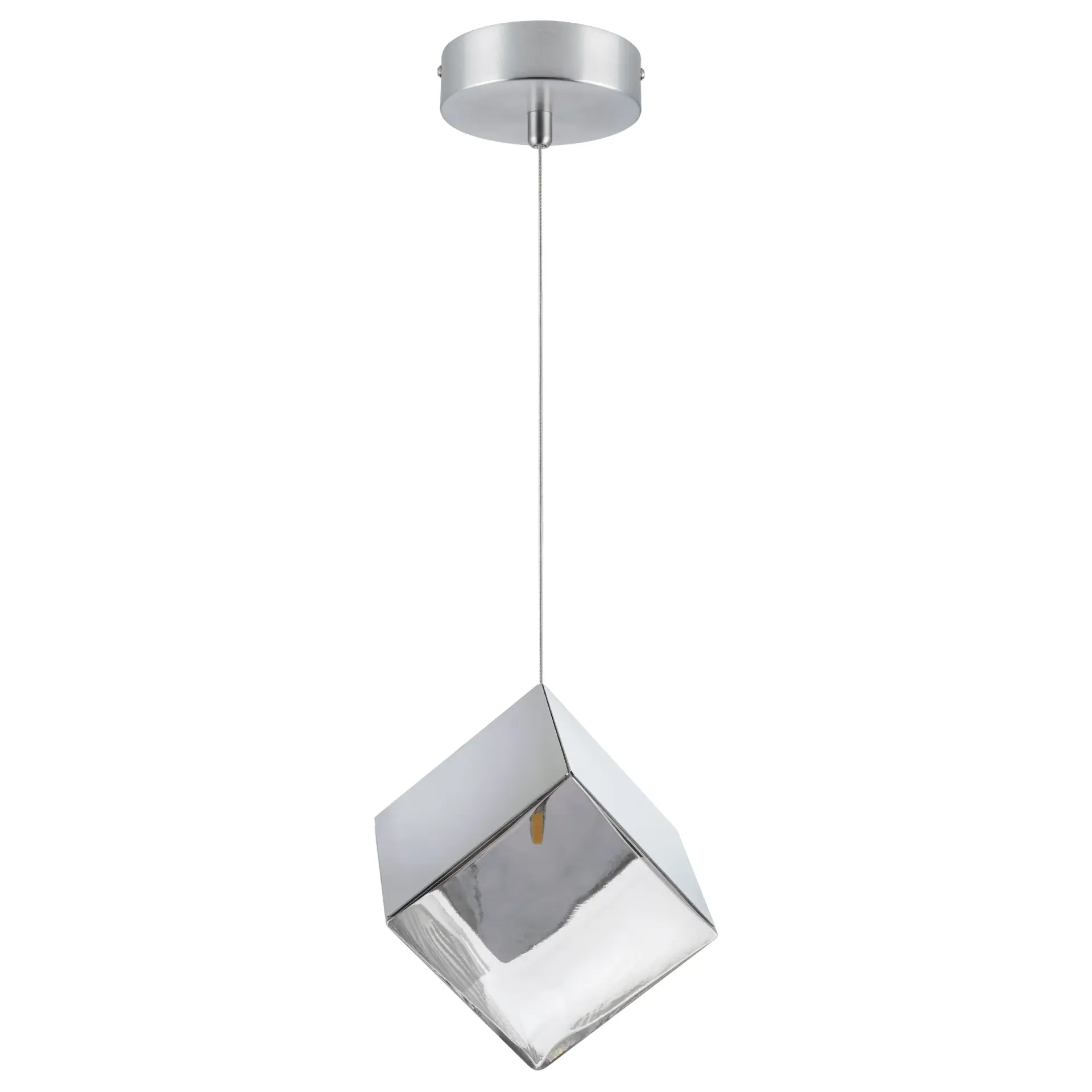 Светильник Lightstar 805504 QUBICA — серебряный