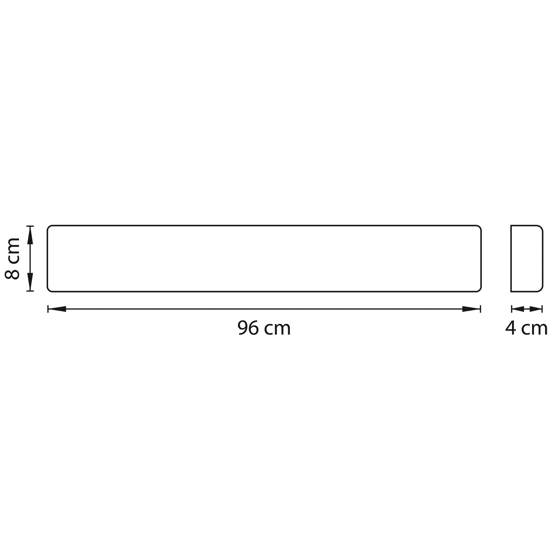 Бра Lightstar 810536 FIUME — белый