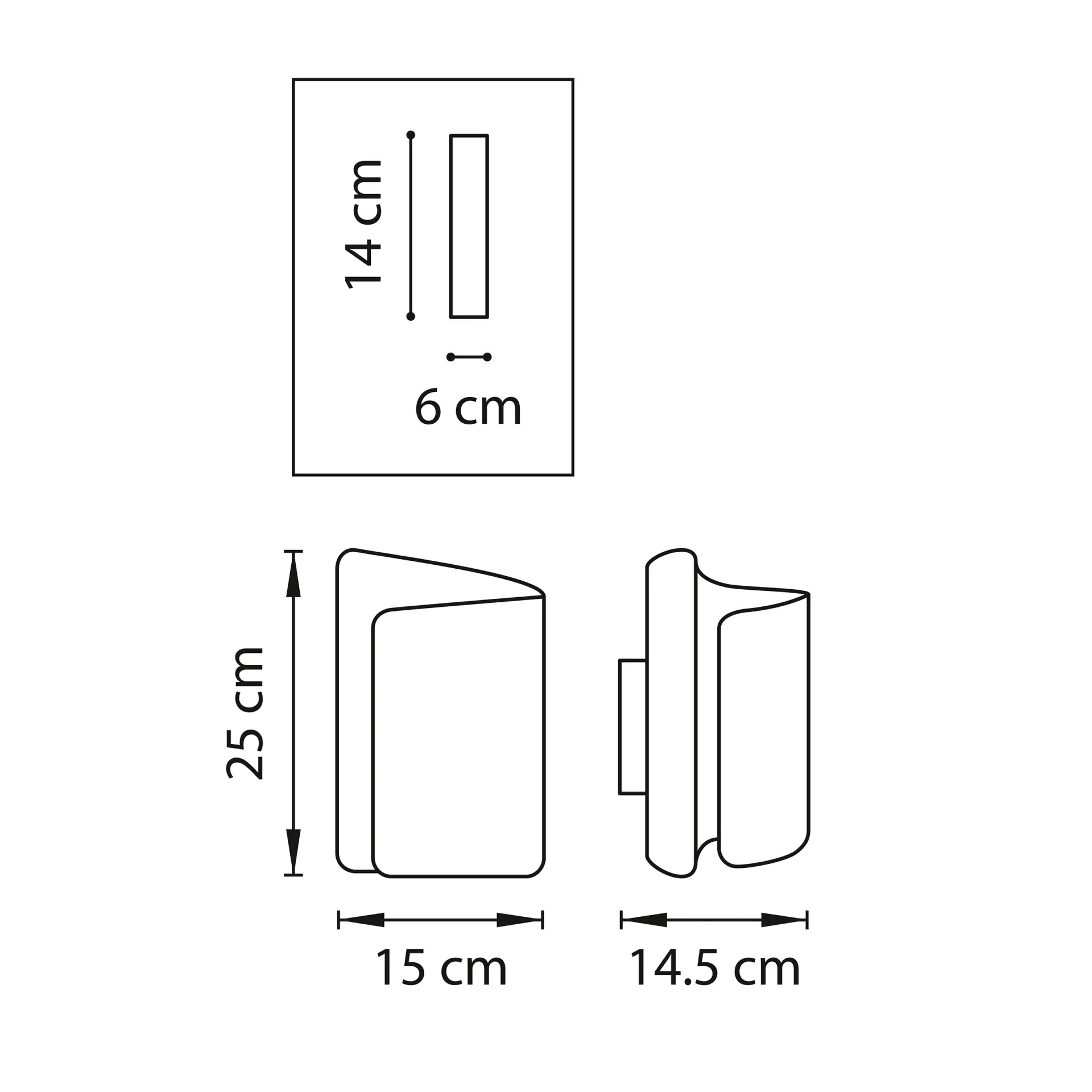 Бра Lightstar 811610 PITTORE — белый