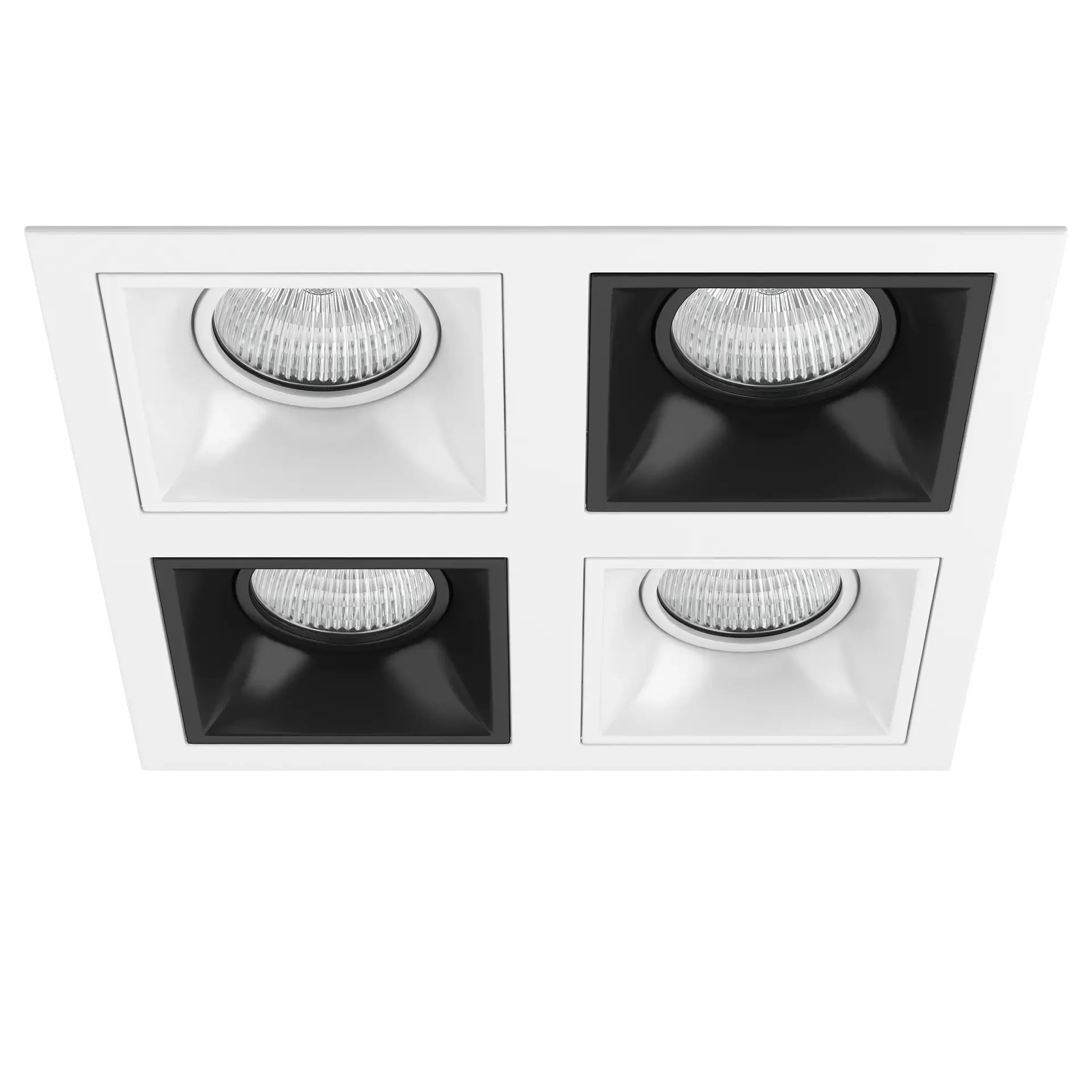 Точечный светильник Lightstar D54606070607 DOMINO — белый