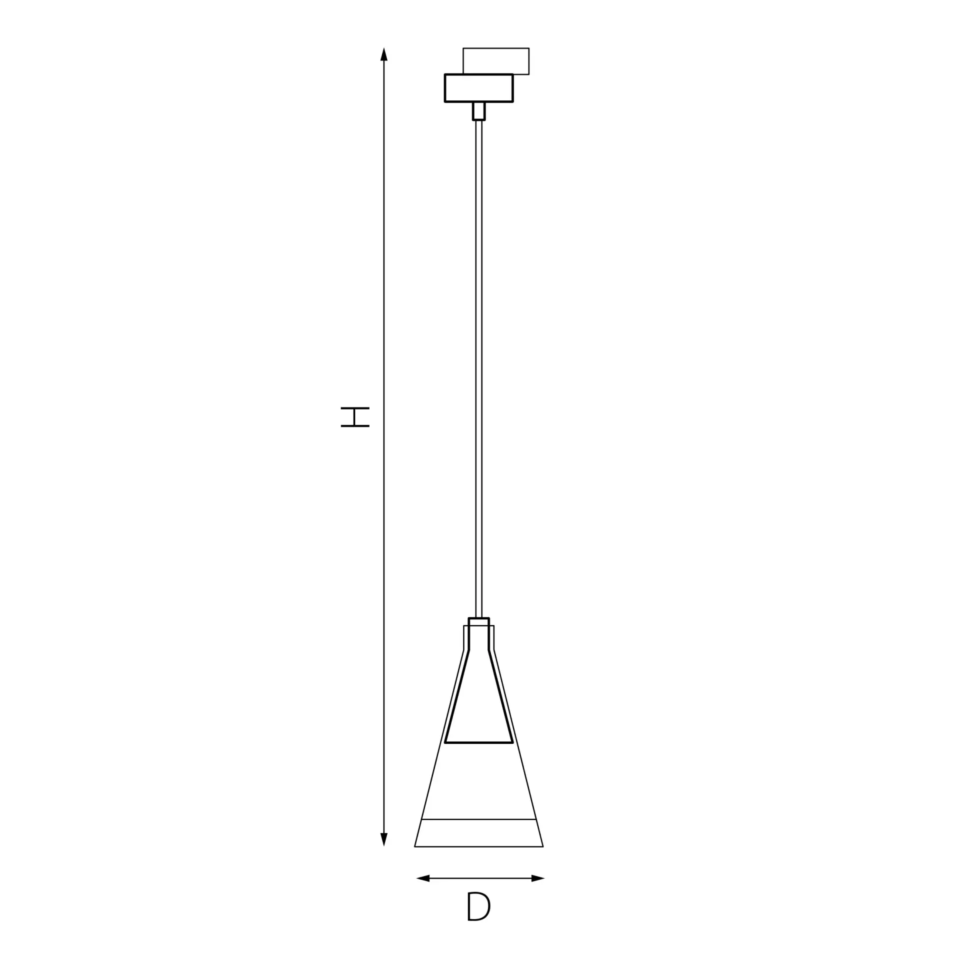 Светильник для однофазного трека Lightstar L1T757016 CONE — белый