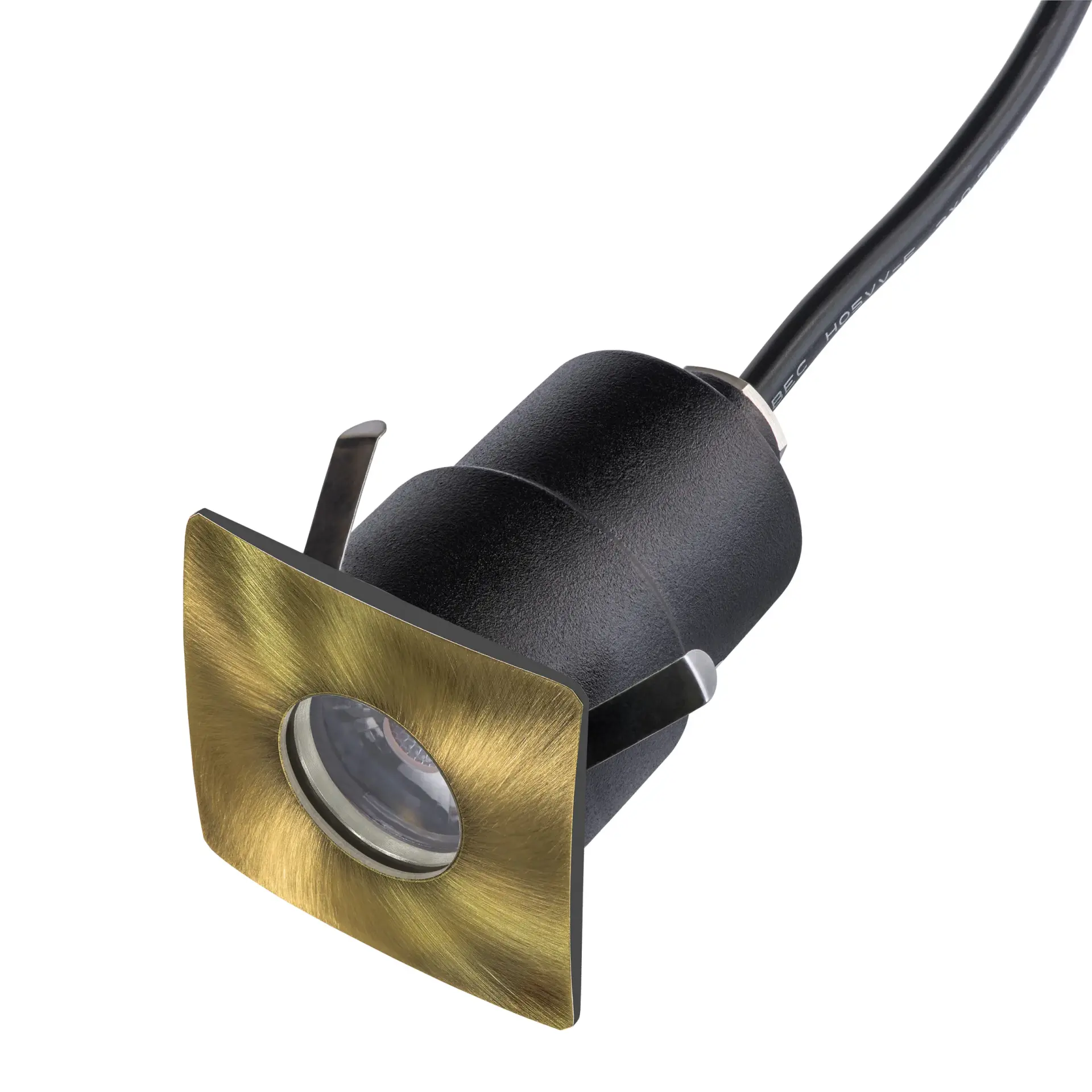 Встраиваемый в стену светильник Lightstar ip384321 IPOGEO — бронза