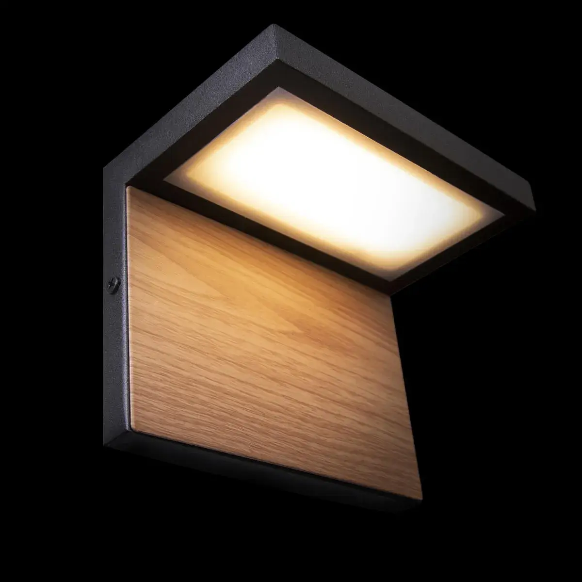 Светильник для улицы Loft IT 100001W OAK — черный, ракурс 6