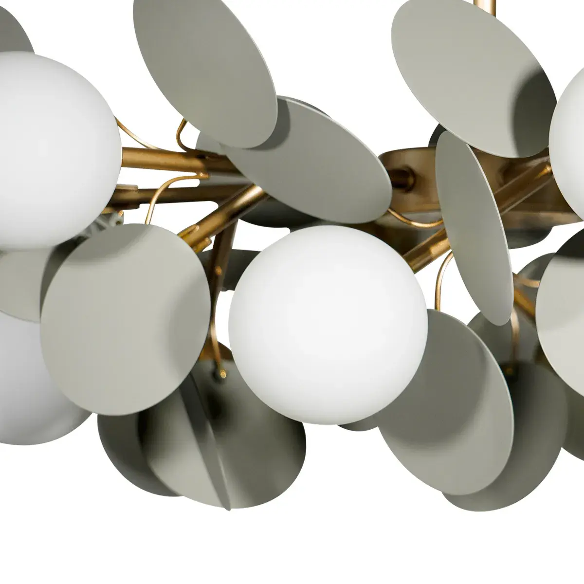 Люстра Loft IT 10008/12 Grey MATISSE — золотой
