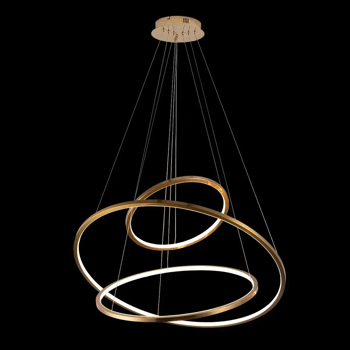 Светильник Loft IT 10015/3 RING — золотой, ракурс 4