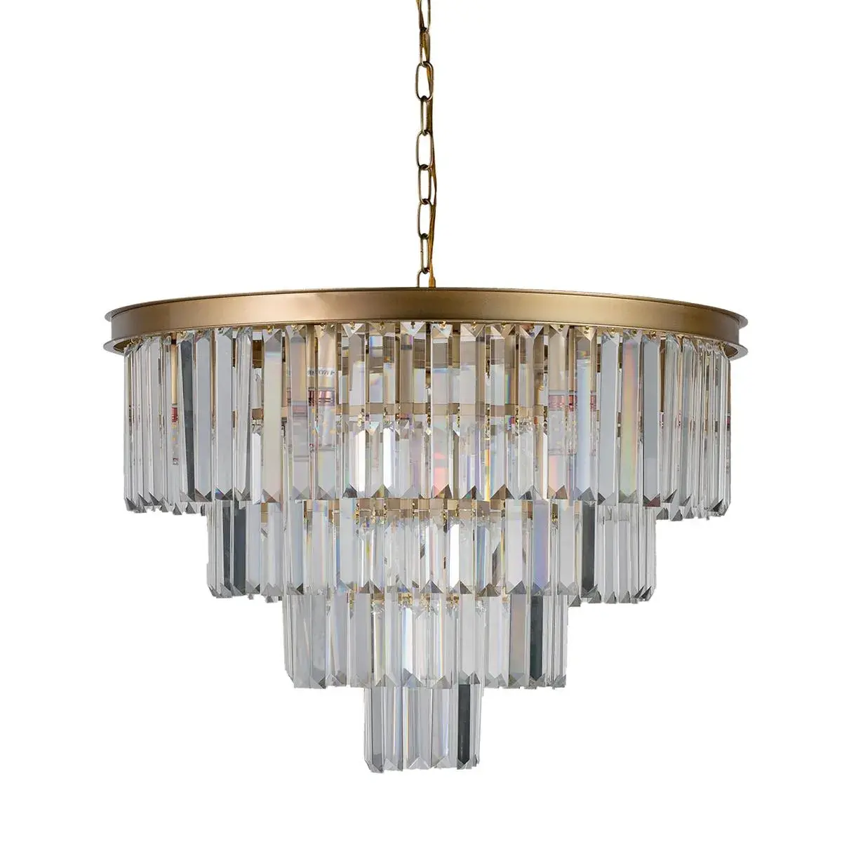 Люстра Loft IT 10019/600C PRISM CLEAR — золотой, ракурс 5