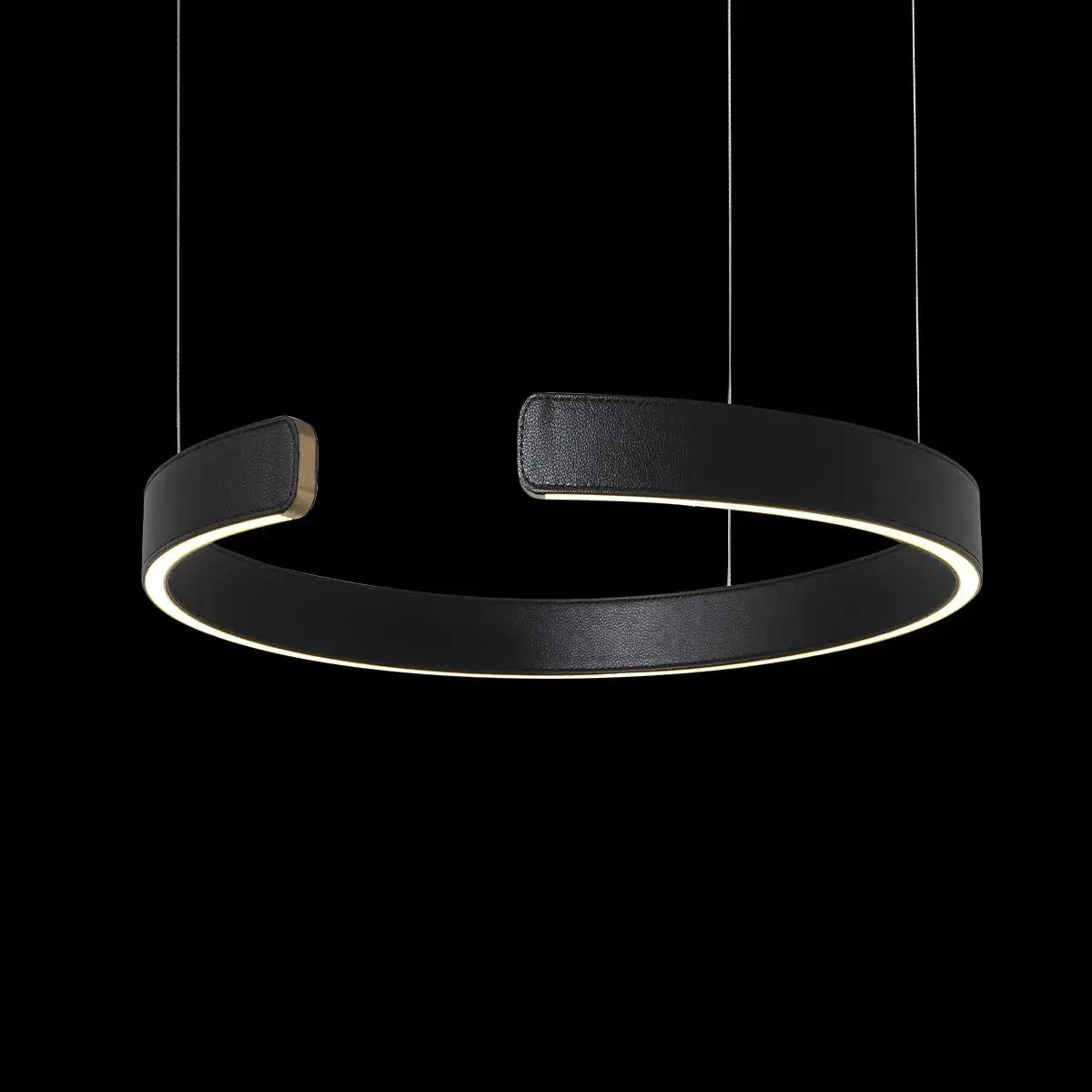 Светильник Loft IT 10025/400 Black RING — золотой, ракурс 4