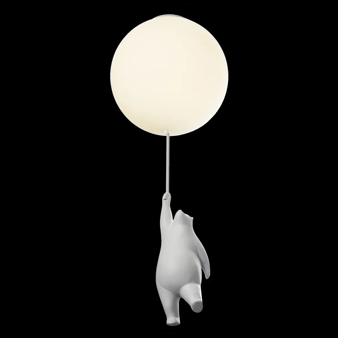 Светильник Loft IT 10030M TEDDY — белый, ракурс 2