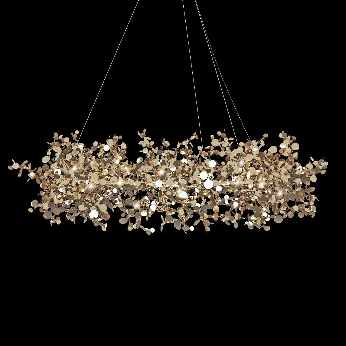 Люстра Loft IT 10101/800 Gold SPARK — золотой