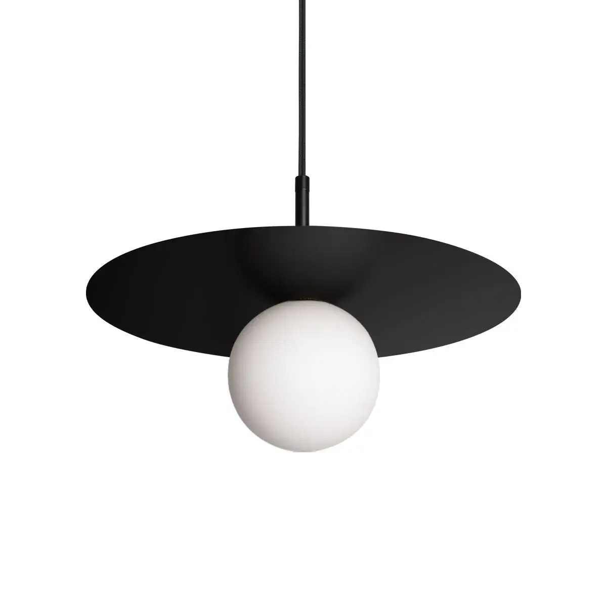 Светильник Loft IT 10120/350P Black UFO — черный, ракурс 3