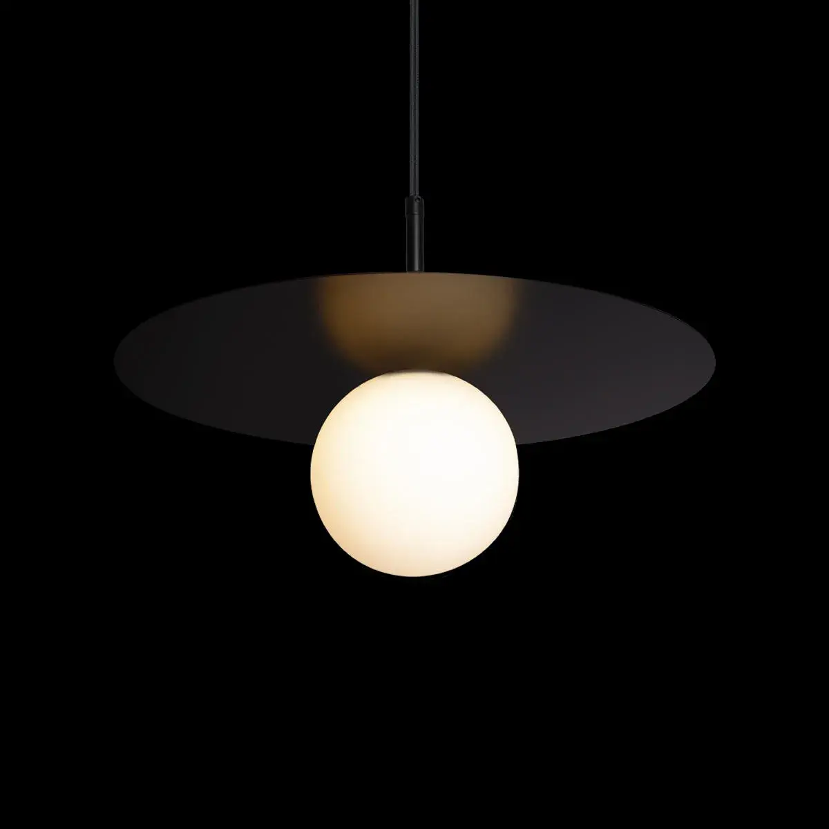Светильник Loft IT 10120/350P Black UFO — черный, ракурс 4