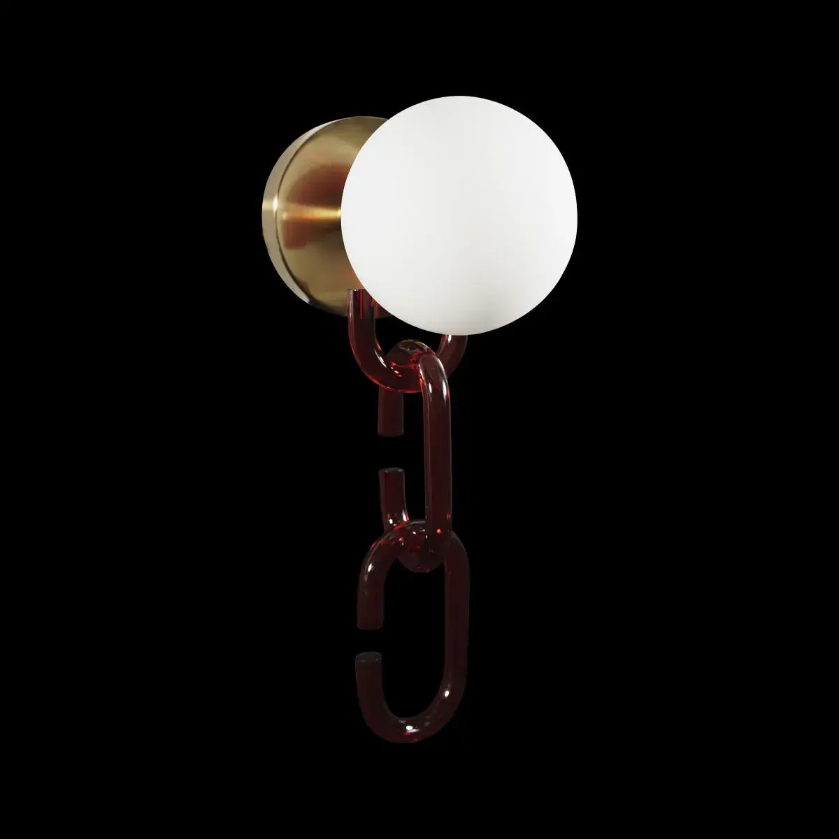 Бра Loft IT 10128W Red CHAIN — золотой