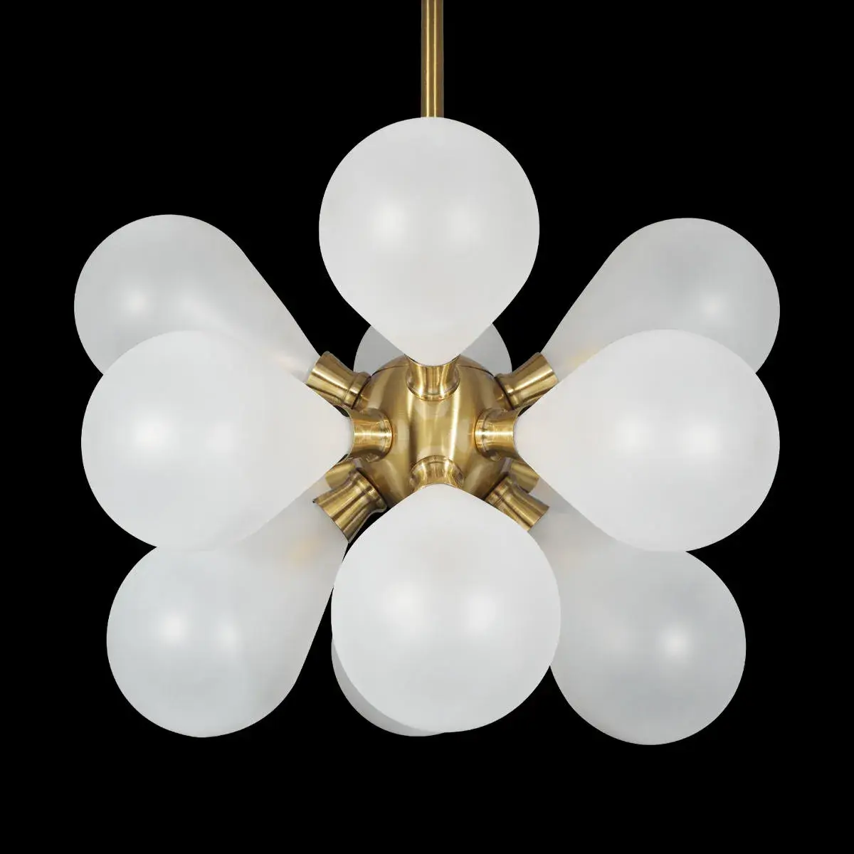 Люстра Loft IT 10130/12 White MIRACLE — золотой