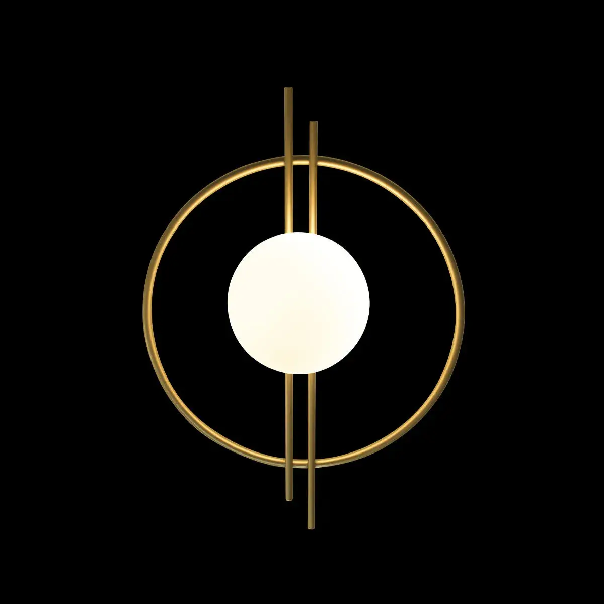 Бра Loft IT 10143 Gold CIRCLE — золотой, ракурс 2