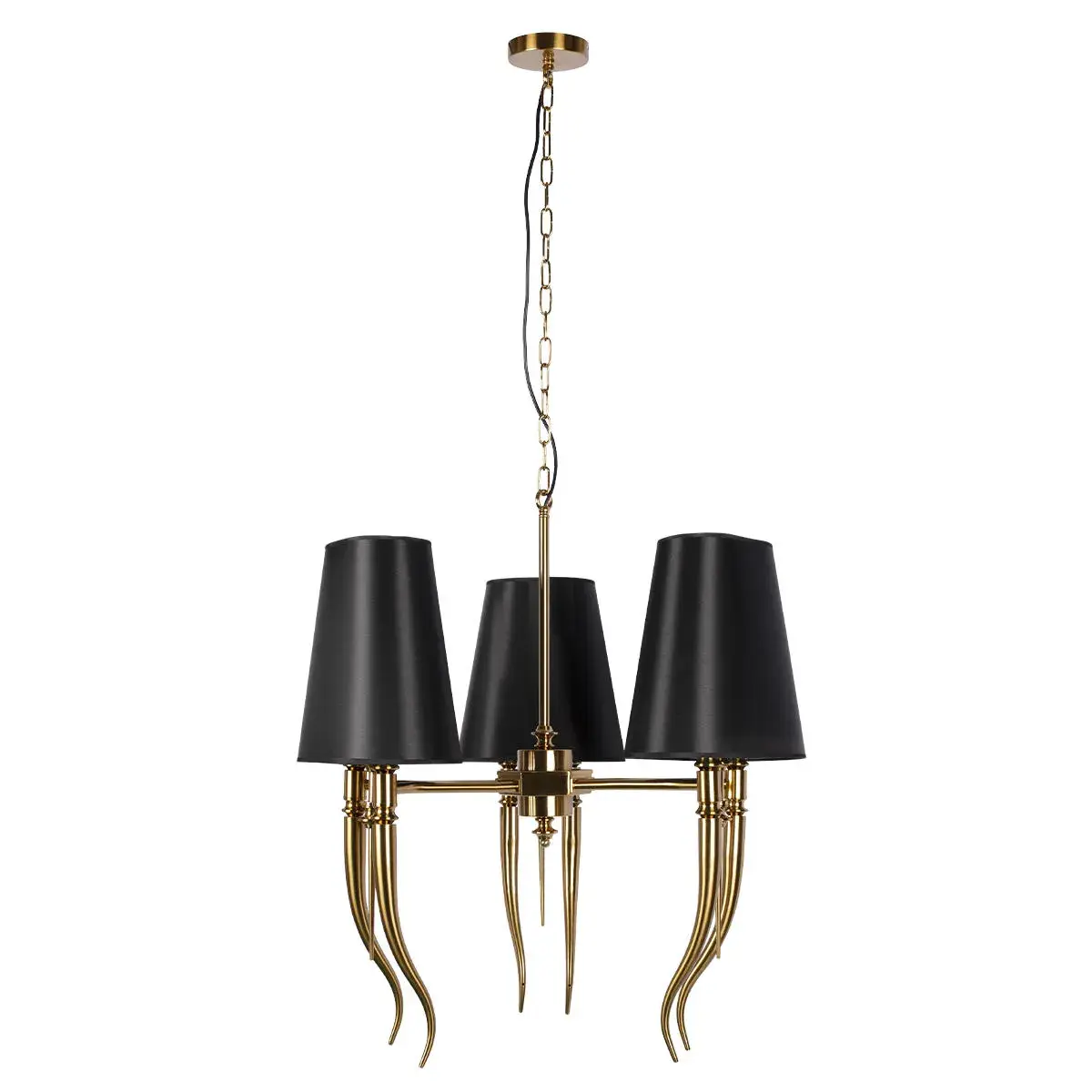 Люстра Loft IT 10207/6 Gold BRUNILDE — золотой, ракурс 3