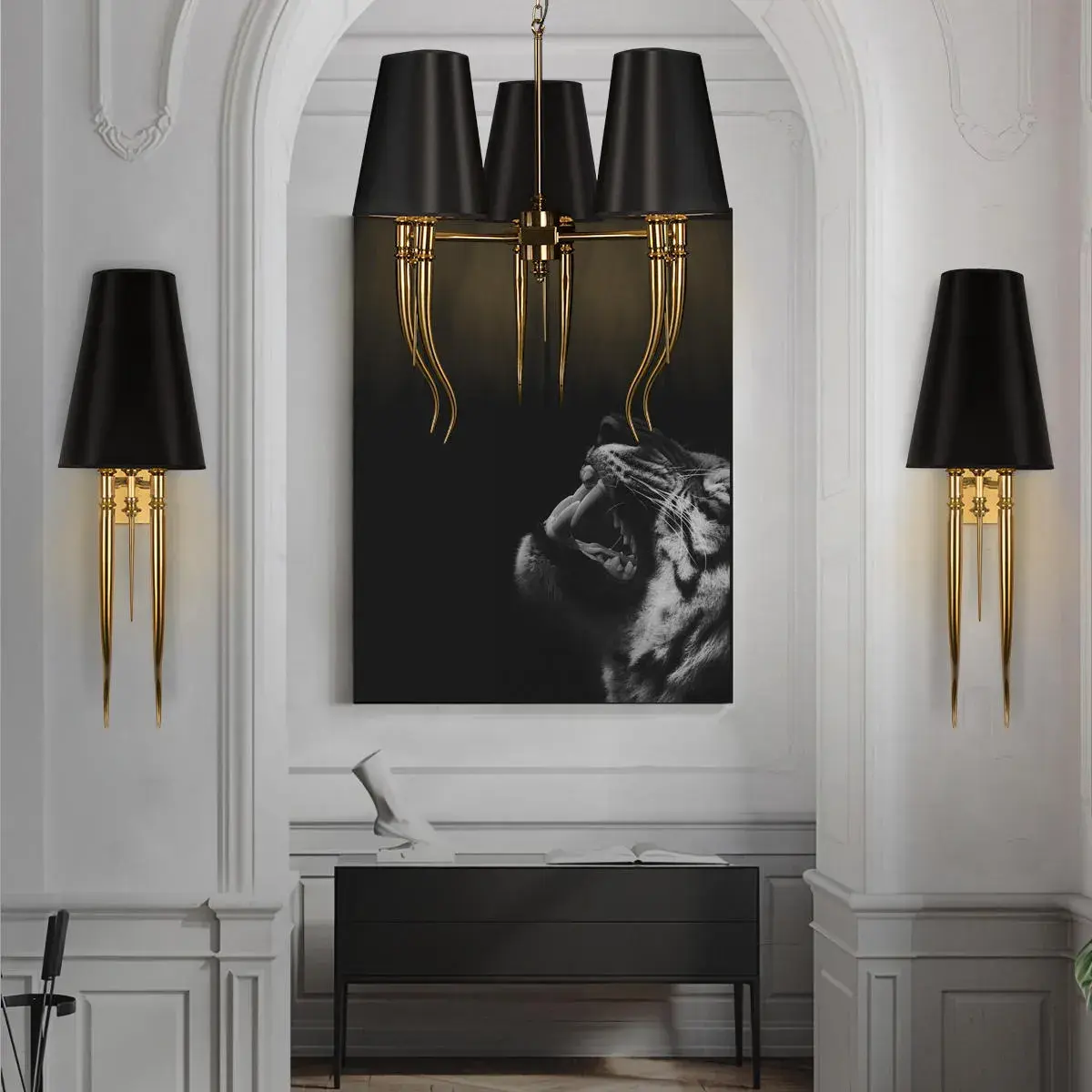 Люстра Loft IT 10207/6 Gold BRUNILDE — золотой