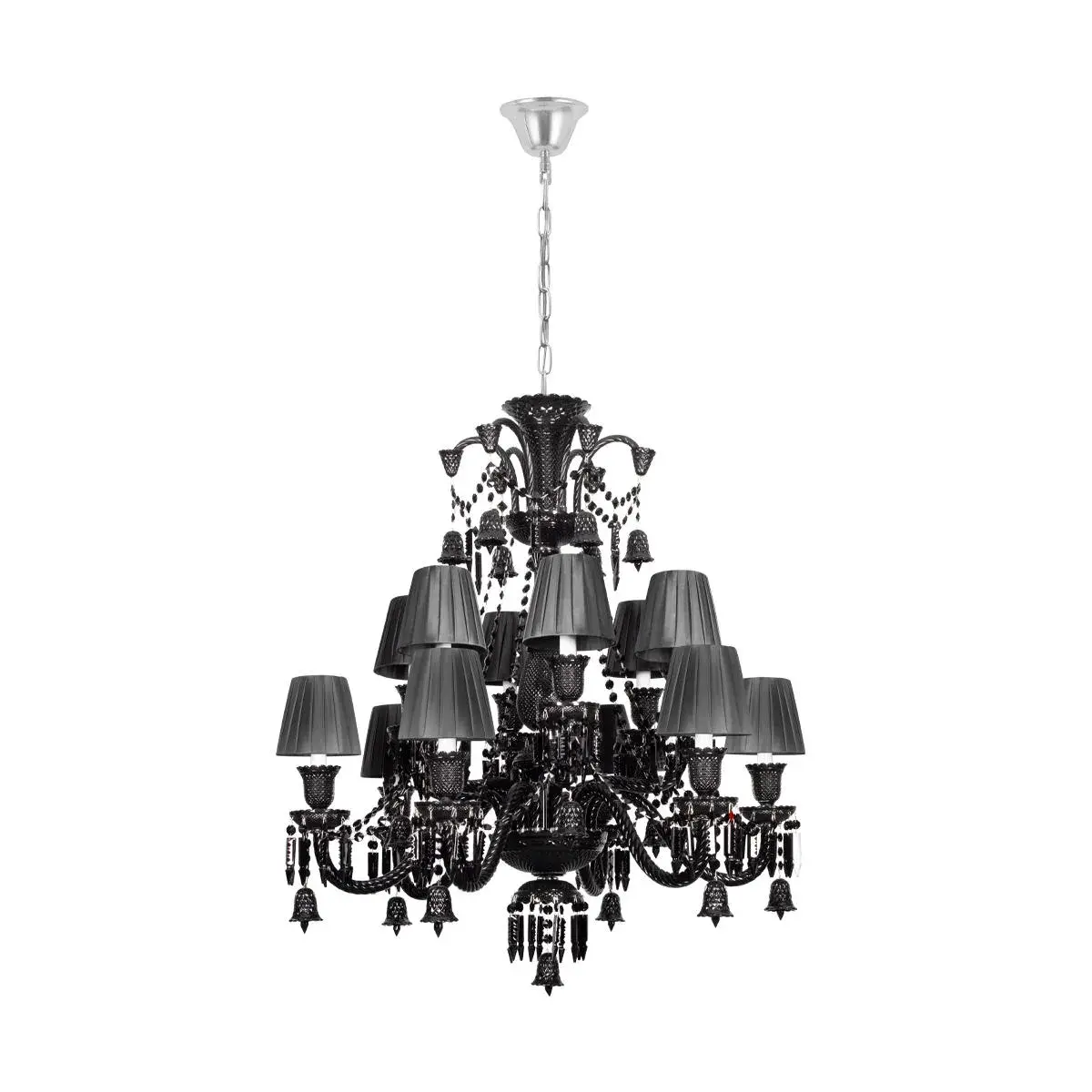 Люстра Loft IT 10210/12 Black ZENITH — черный