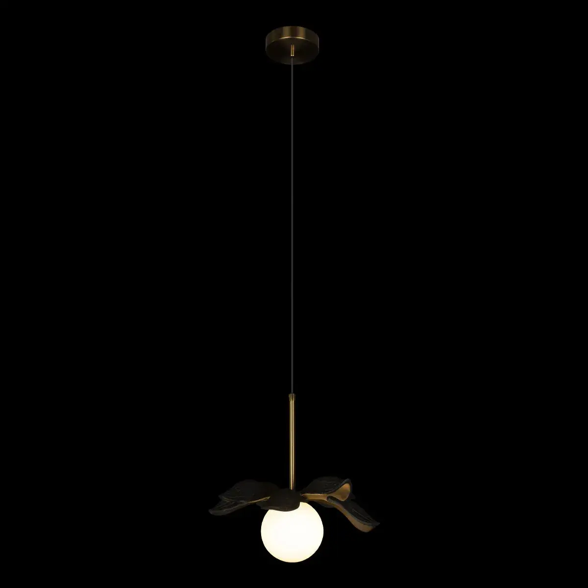 Светильник Loft IT 10213/A Black MONRO — золотой, ракурс 2