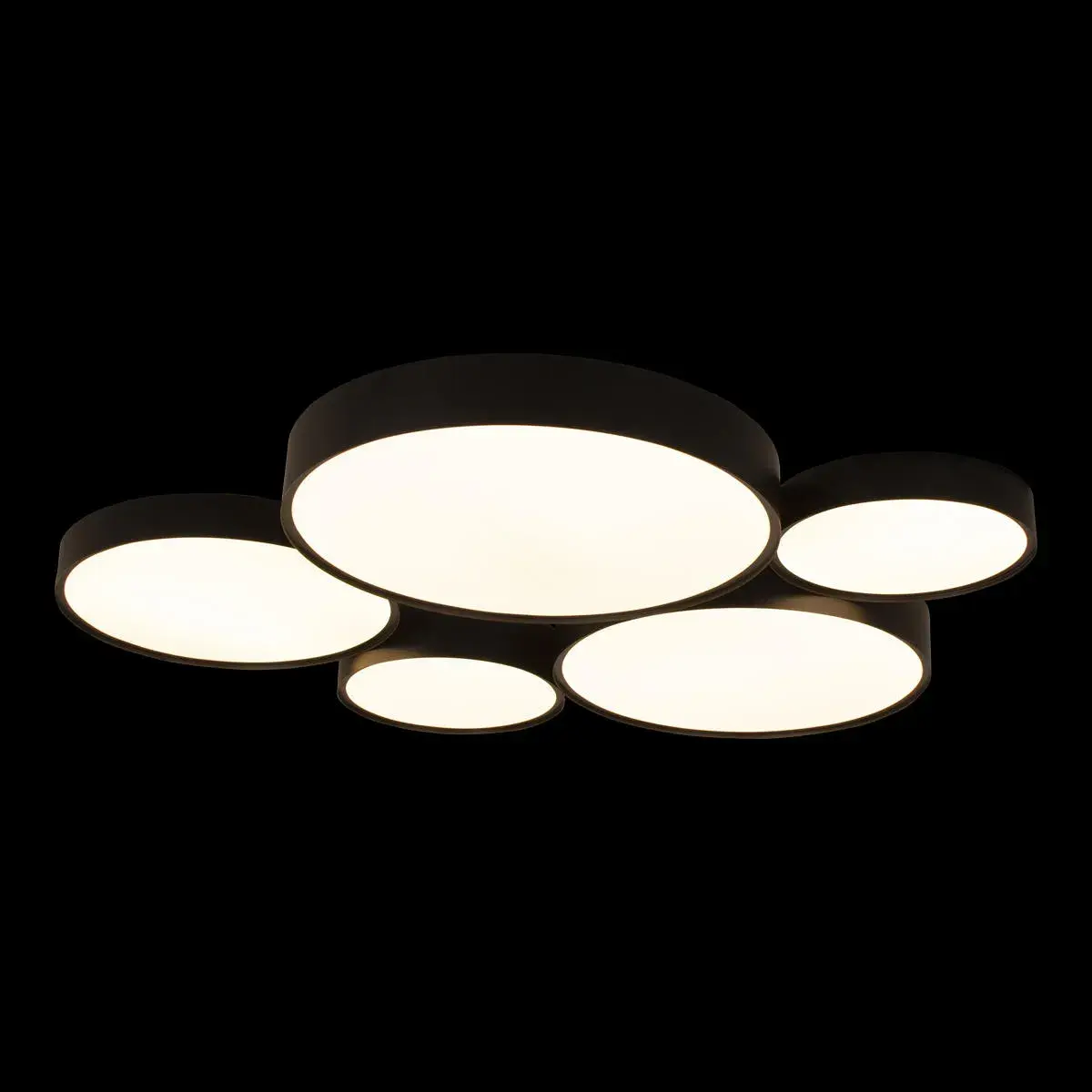 Светильник Loft IT 10218 Black DRUM — черный, ракурс 4