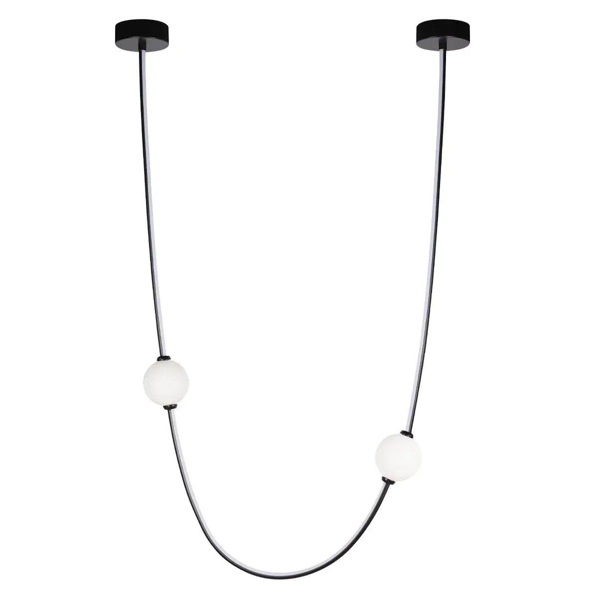 Светильник Loft IT 10242/800 Black EMBRACE — черный, ракурс 3