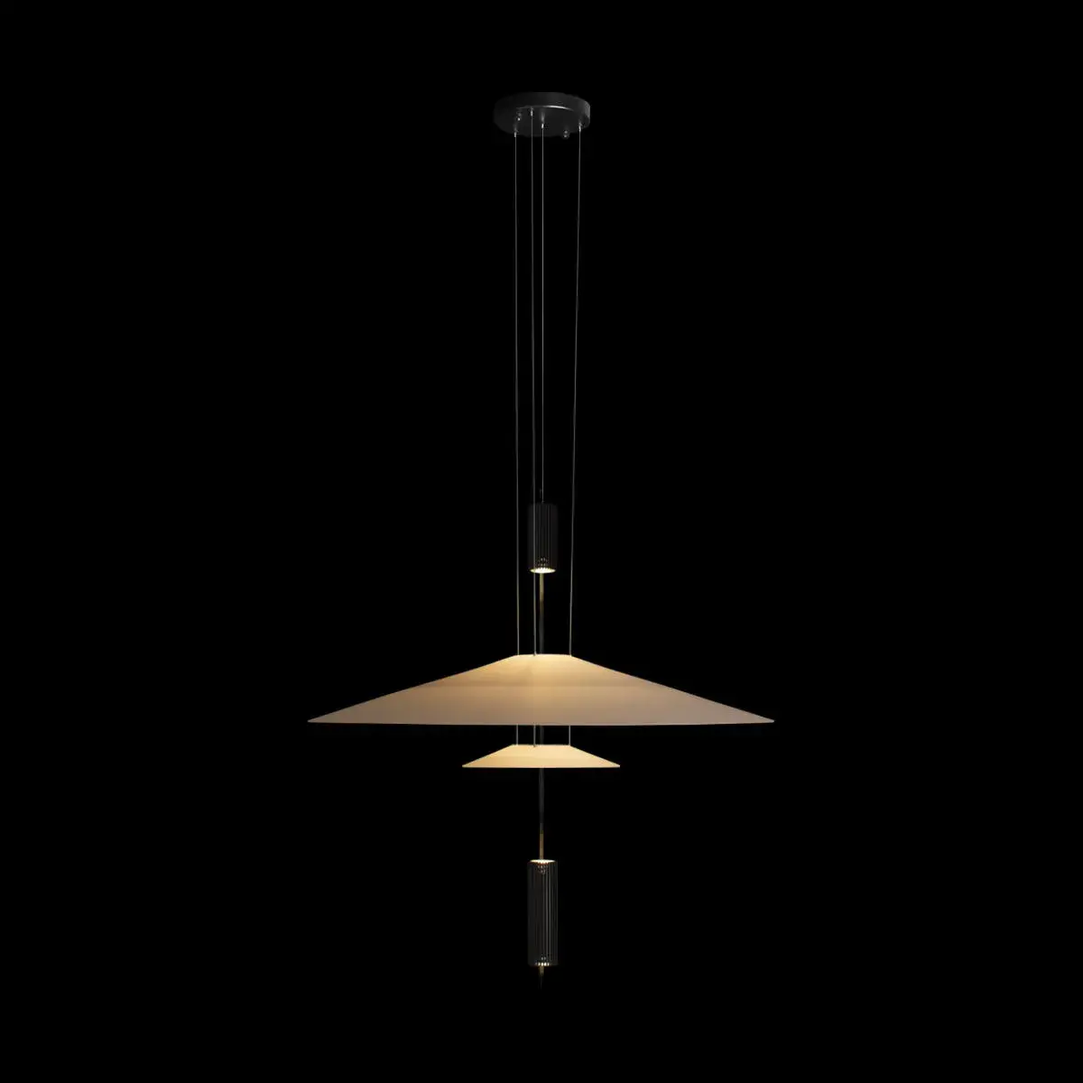 Светильник Loft IT 10244/A Black SKYLAR — черный, ракурс 2
