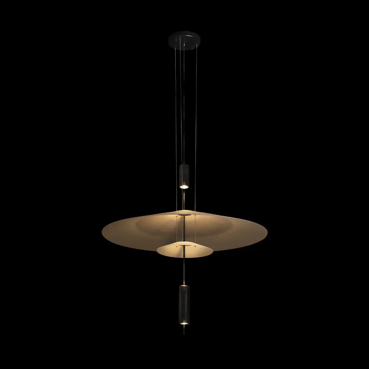 Светильник Loft IT 10244/A Black SKYLAR — черный, ракурс 4