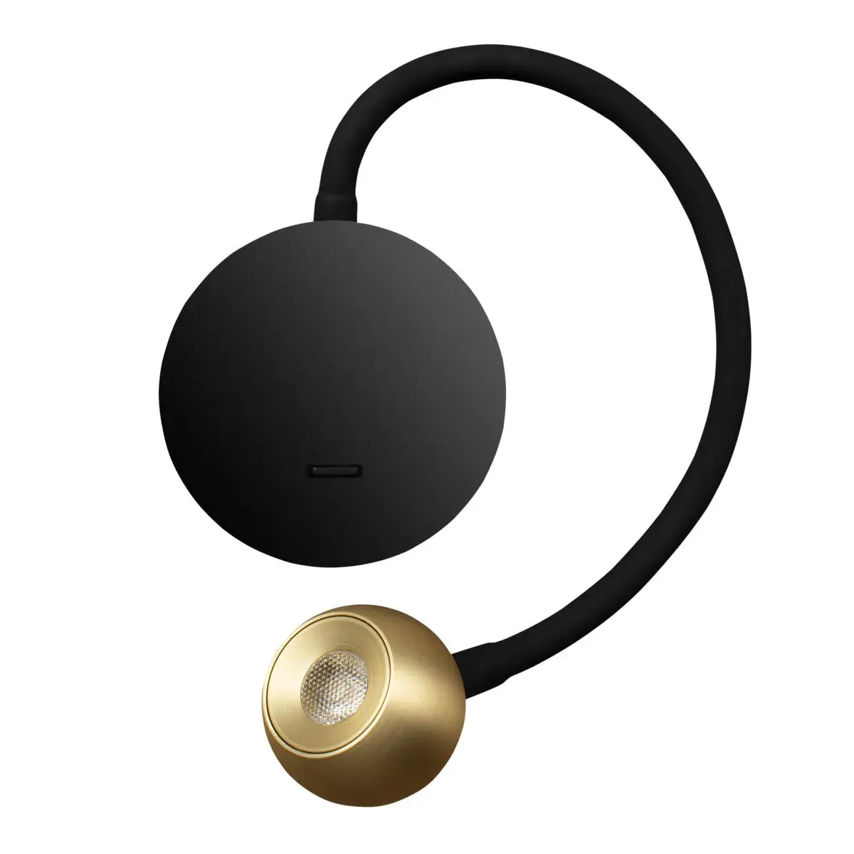Бра Loft IT 10254 Brass POINT — черный, ракурс 5