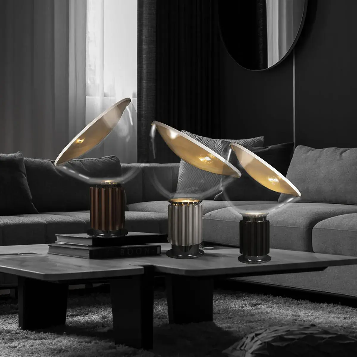 Настольная лампа Loft IT 10294/S Brown TACCIA — коричневый