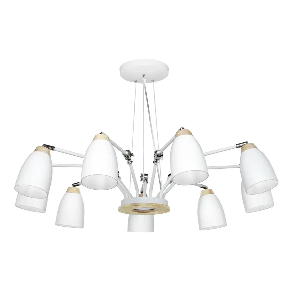Люстра Loft IT LOFT4402/9WH WATCHMAN — белый