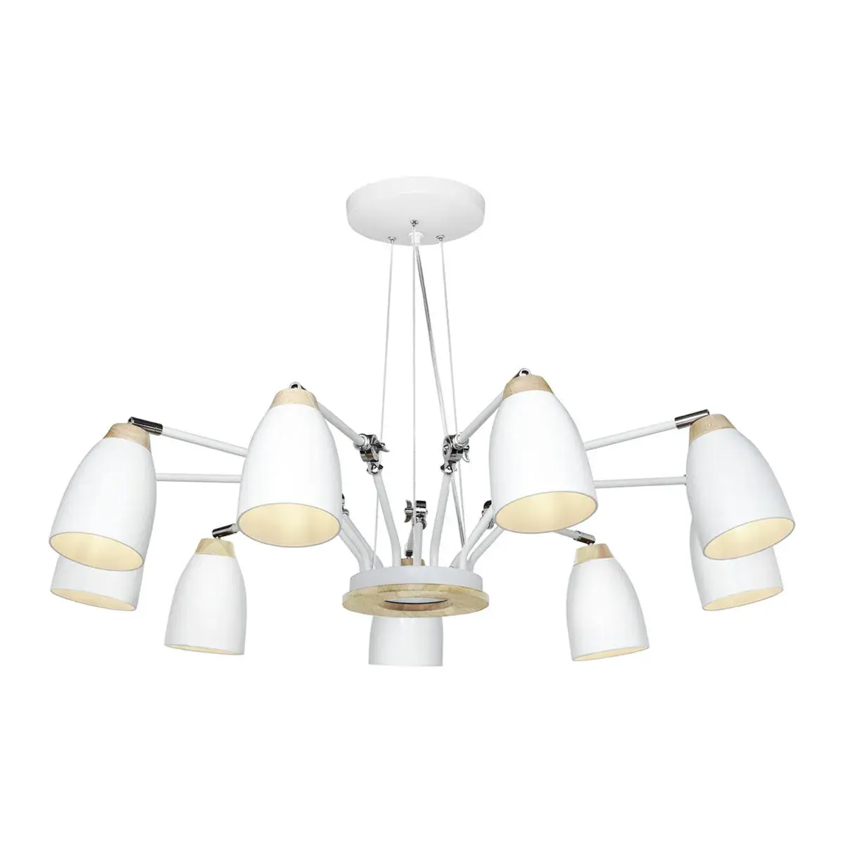 Люстра Loft IT LOFT4402/9WH WATCHMAN — белый