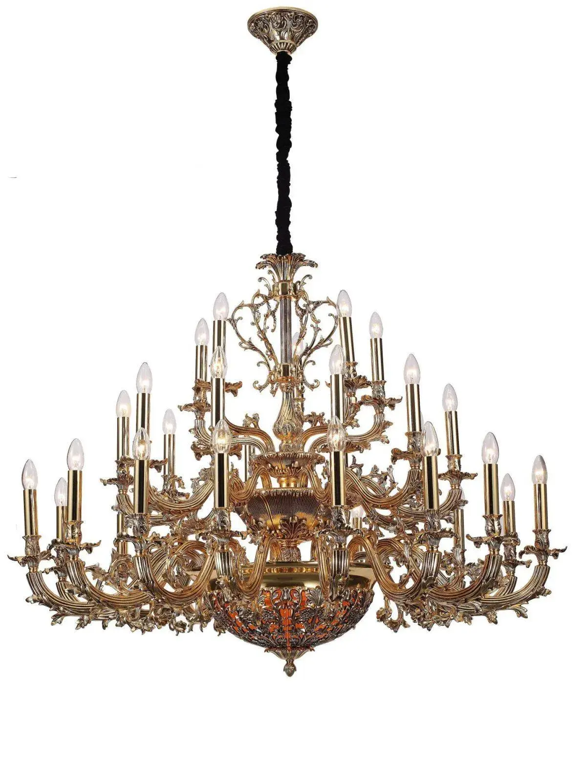 Люстра Lucia Tucci FIRENZE 1780.30.3 antique gold — золотой