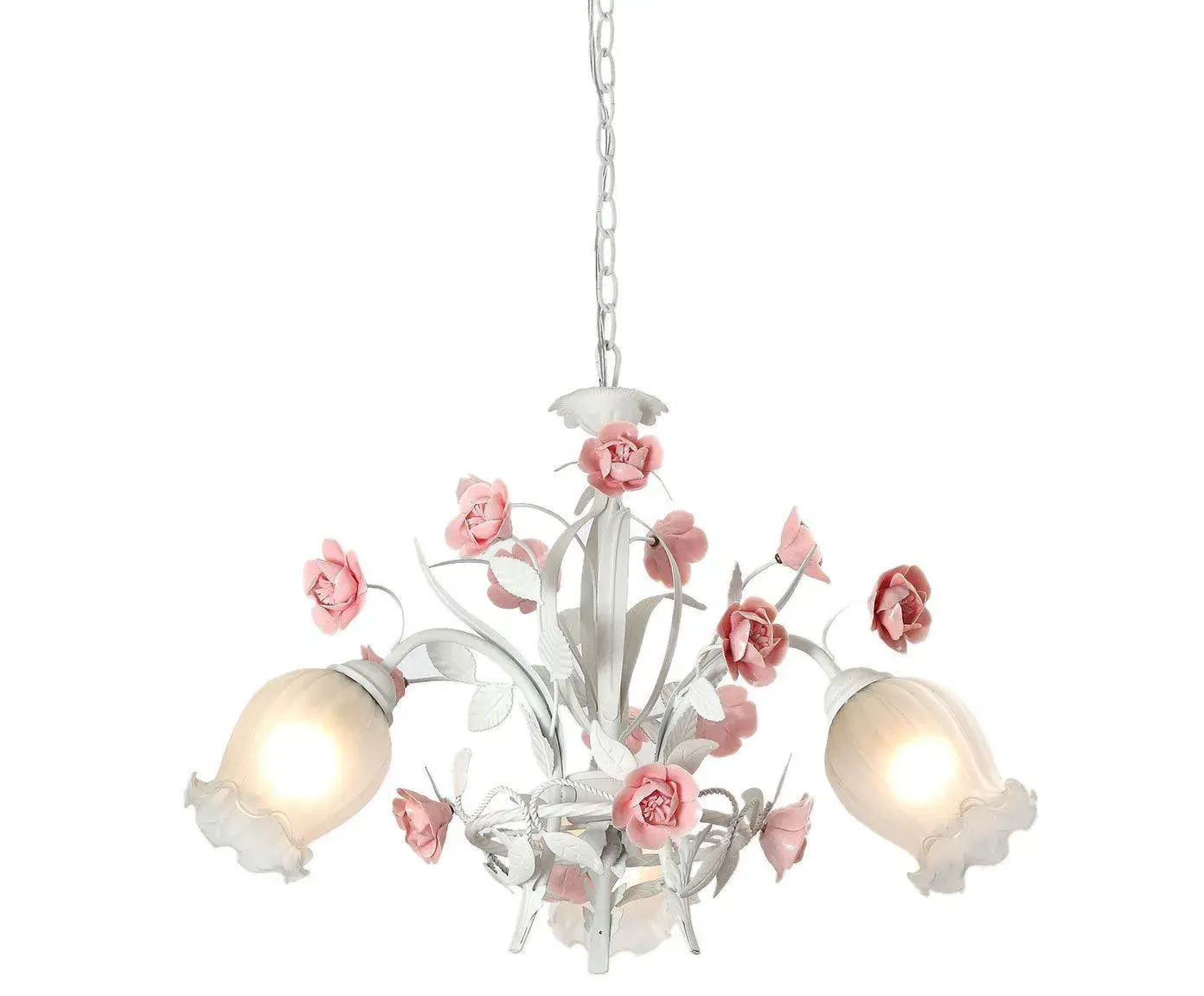 Люстра Lucia Tucci Fiori di rose 106.3 — слоновая кость