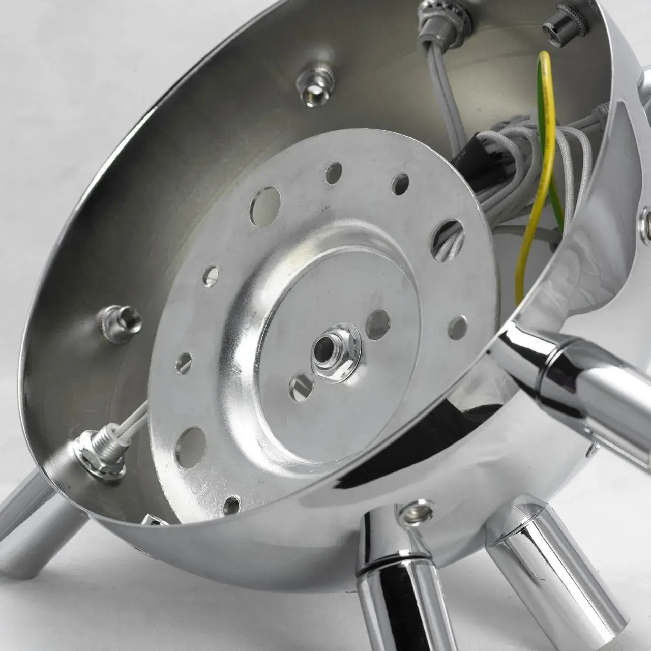 Люстра Lussole LSA-5907-09 БРИОСКО — хром, ракурс 3
