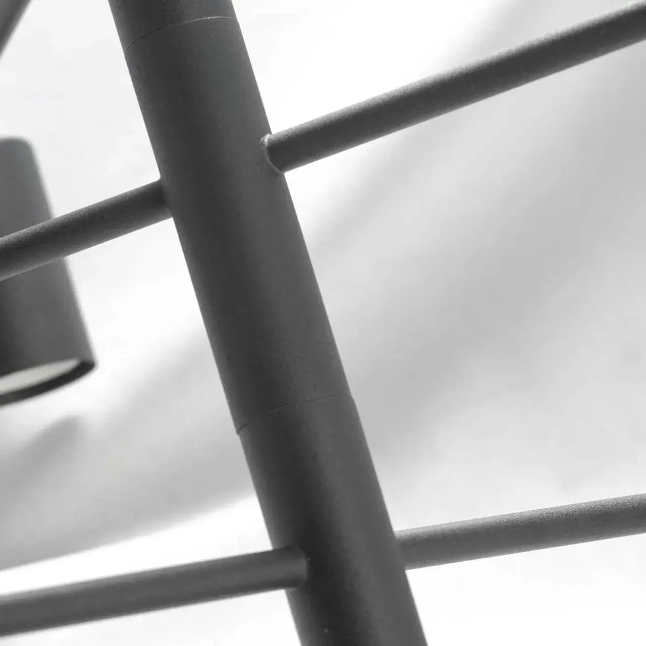 Люстра Lussole LSP-8156-W ХАРОН — черный, ракурс 4