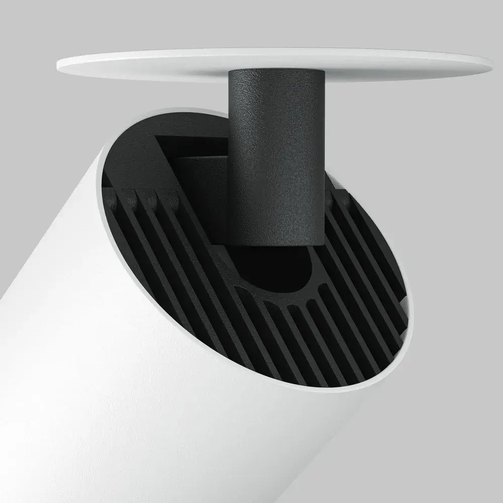 Встраиваемый точечный светильник Maytoni FOCUS LED — белый, ракурс 9