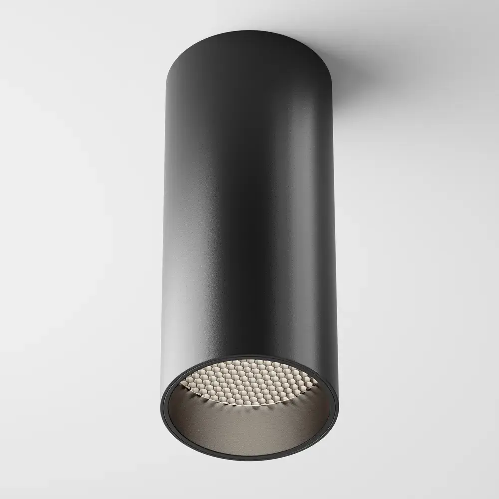 Накладной точечный светильник Maytoni FOCUS LED — черный, ракурс 5