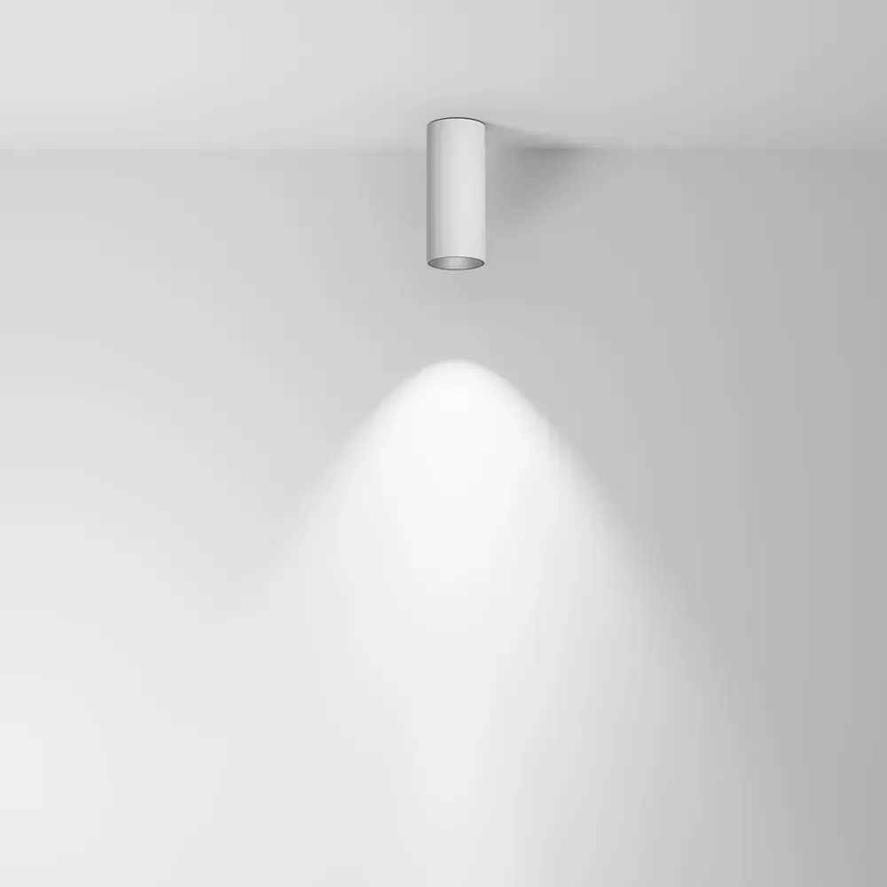 Накладной точечный светильник Maytoni FOCUS LED — белый, ракурс 4