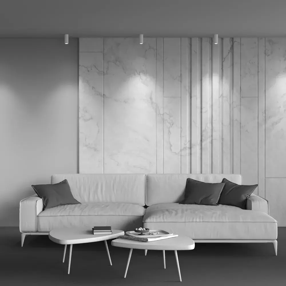 Накладной точечный светильник Maytoni FOCUS LED — белый, ракурс 7