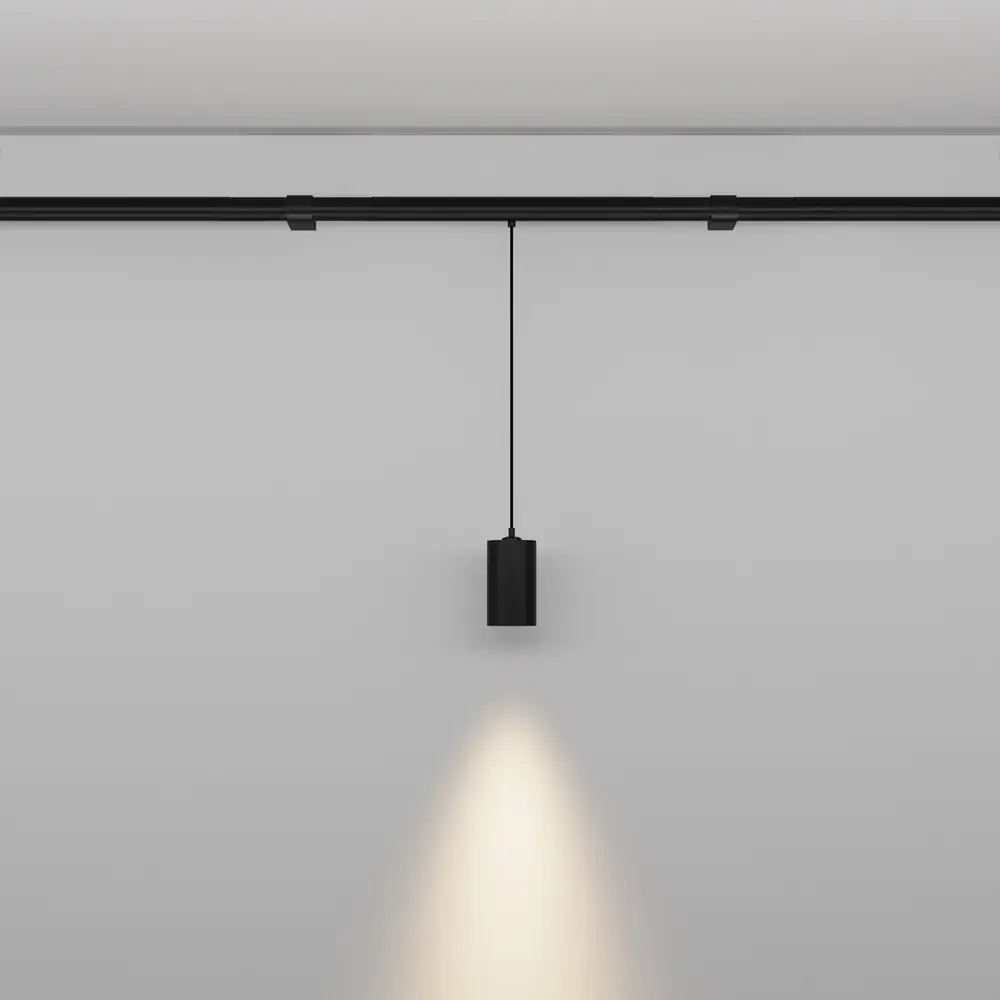Трековый светильник Maytoni FOCUS LED — модульные, черный, ракурс 4