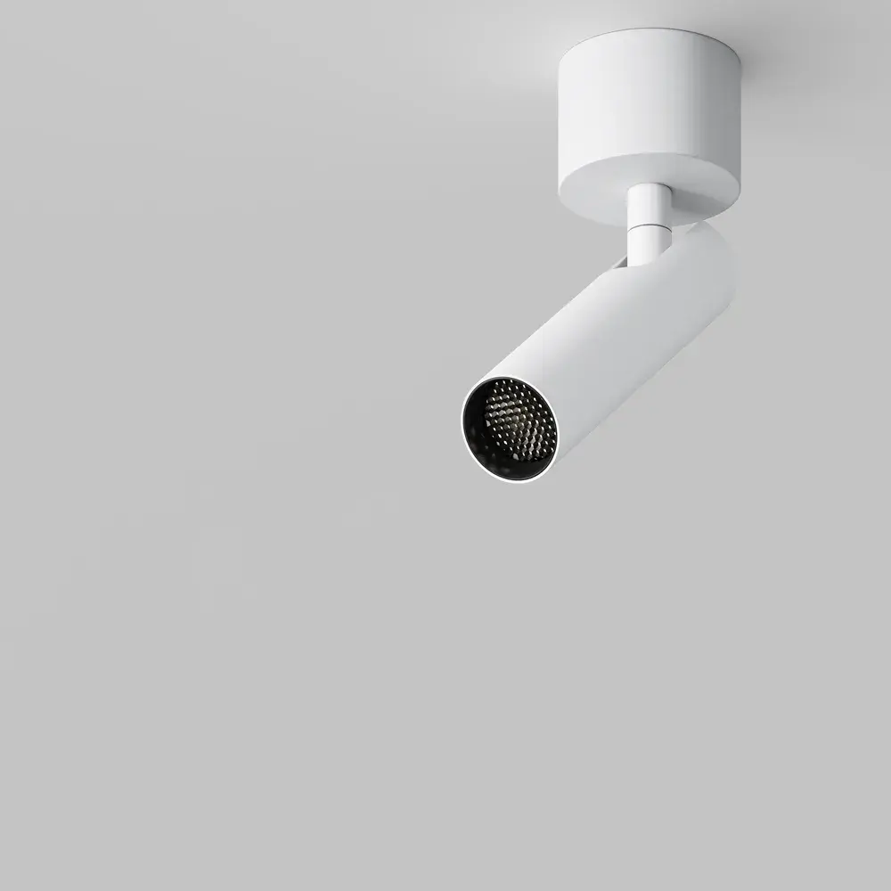 Накладной точечный светильник Maytoni FOCUS T — белый, ракурс 5