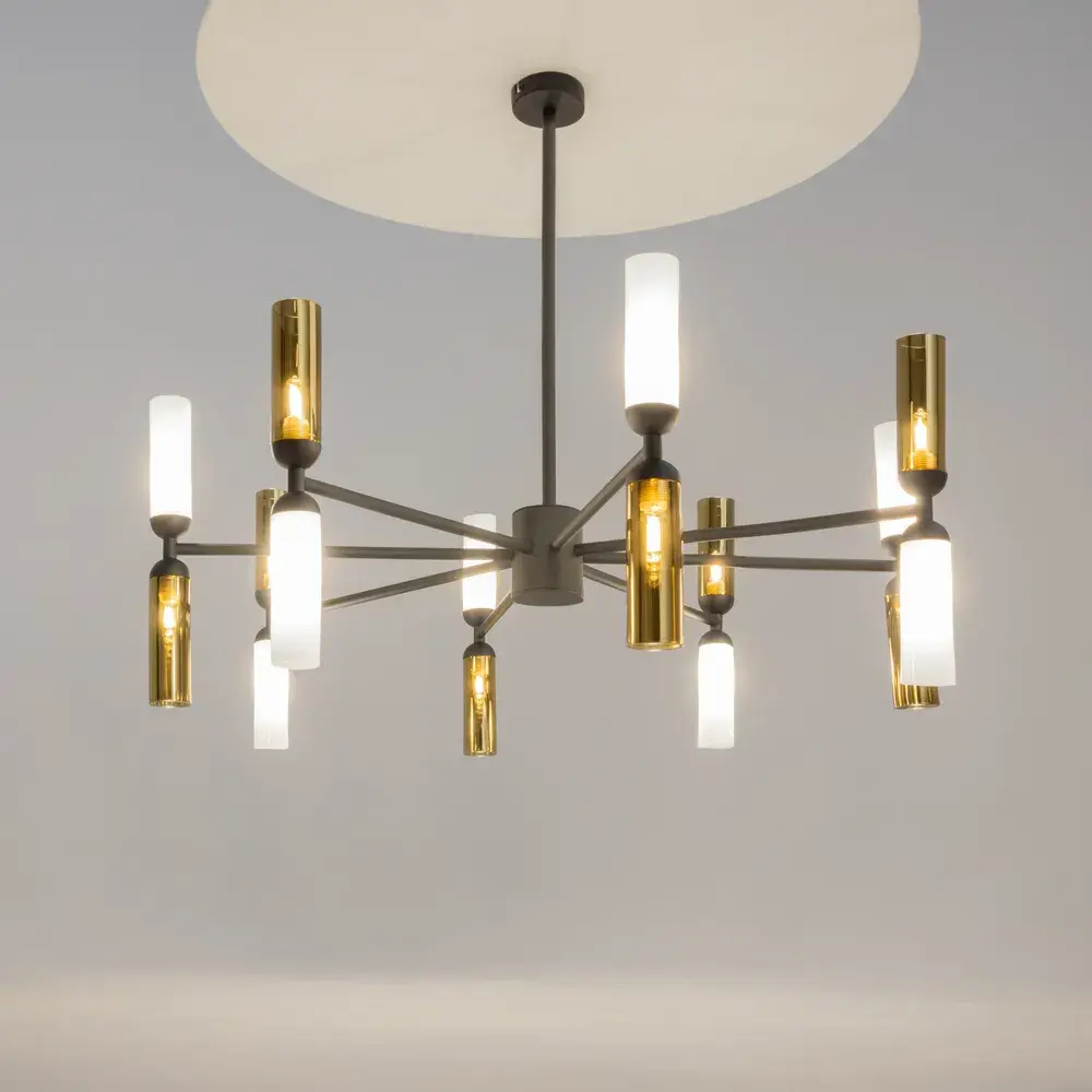 Потолочная люстра Maytoni MEMORY — белый, ракурс 2
