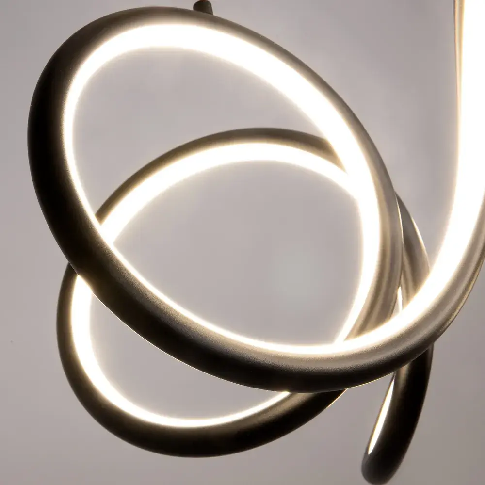 Подвесной светильник Maytoni CURVE — черный, ракурс 5
