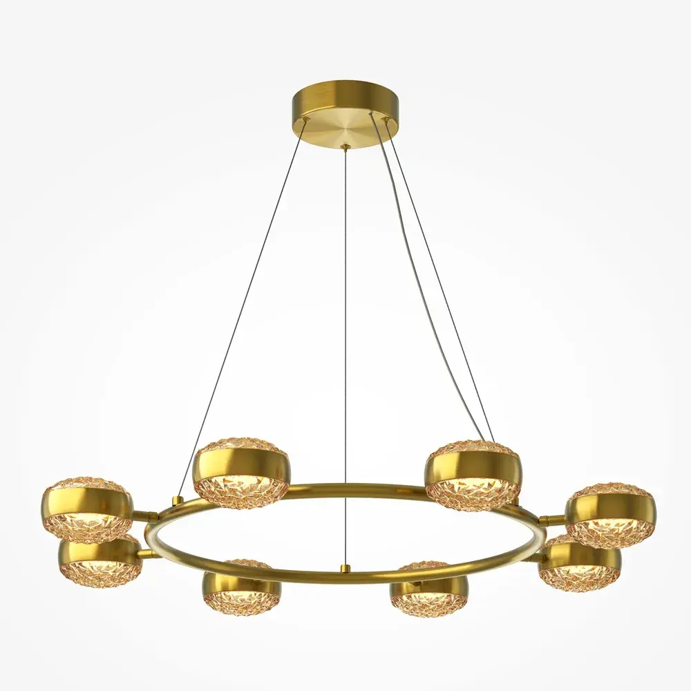 Подвесная люстра Maytoni MIND — янтарный