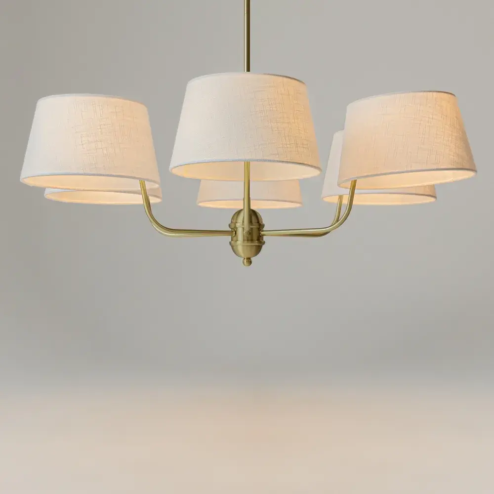 Потолочная люстра Maytoni MODESTO — бежевый, ракурс 4