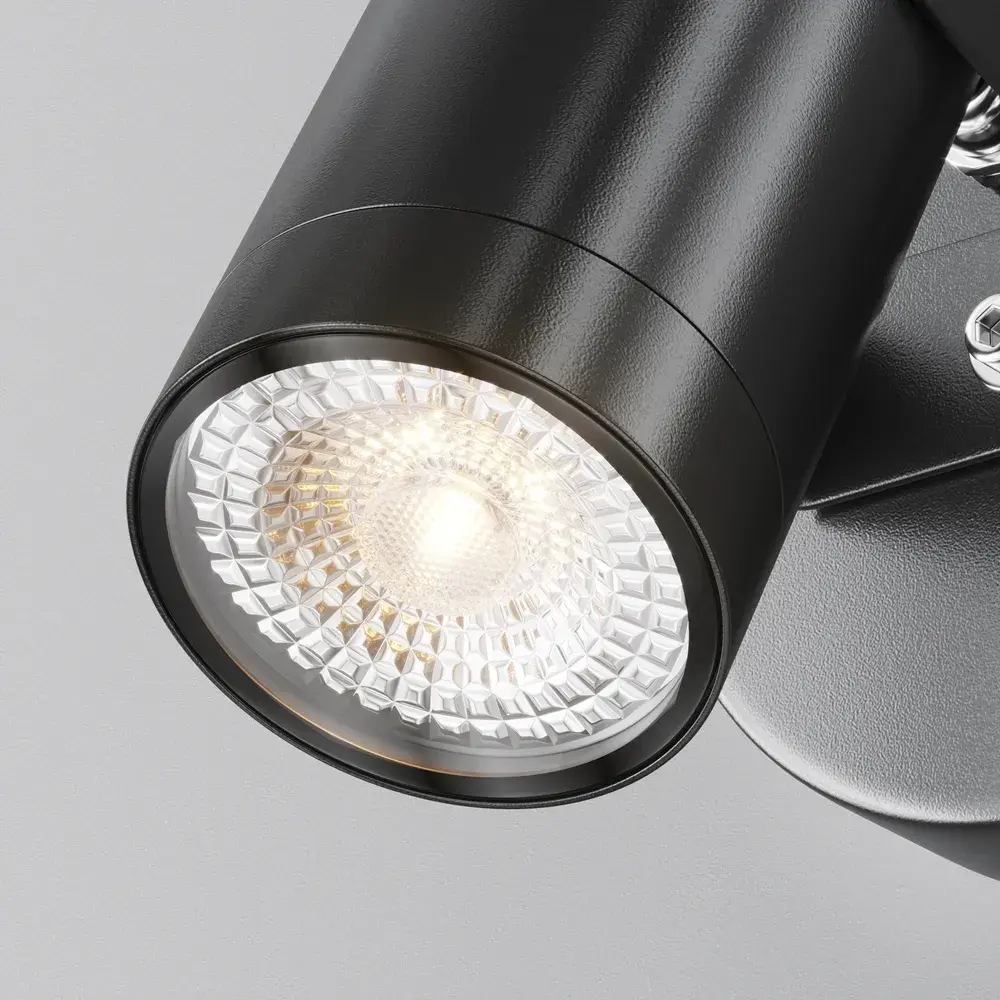 Настенный уличный светильник Maytoni SCOPE — черный, ракурс 4