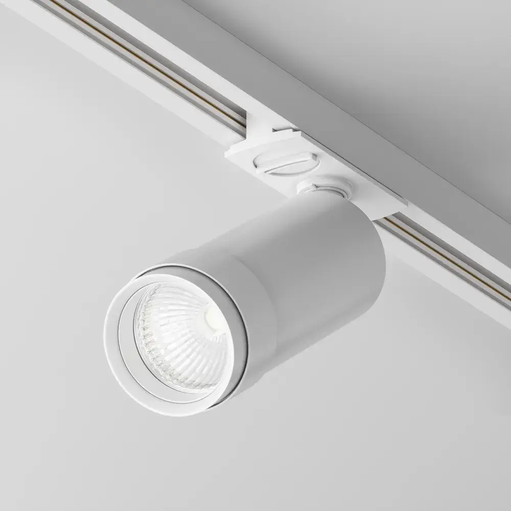 Трековый светильник Maytoni FOCUS ZOOM — однофазные, белый