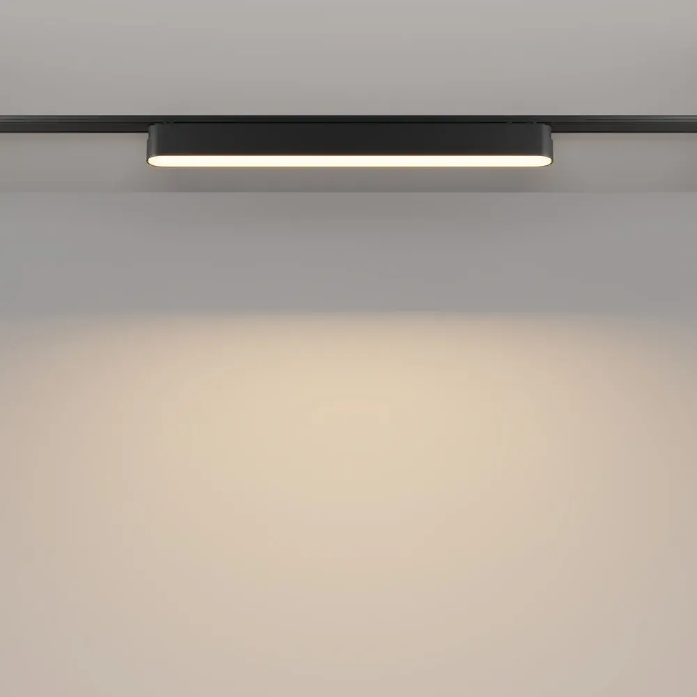 Трековый светильник Maytoni MAGNETIC TRACK SYSTEM RADITY — магнитные, черный, ракурс 5
