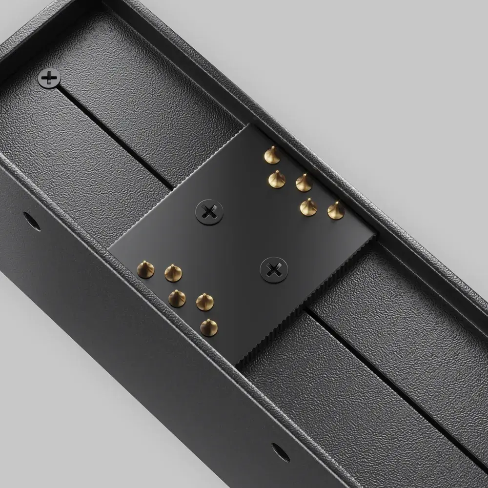 Шинопровод Maytoni POINTS — тканевые, черный, ракурс 3
